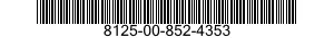 8125-00-852-4353  8125008524353 008524353