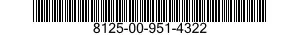 8125-00-951-4322  8125009514322 009514322