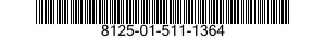 8125-01-511-1364 BOTTLE,SCREW CAP 8125015111364 015111364