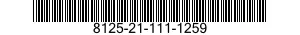 8125-21-111-1259  8125211111259 211111259