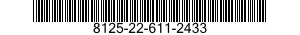 8125-22-611-2433 JAR,SCREW CAP 8125226112433 226112433