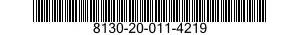 8130-20-011-4219  8130200114219 200114219