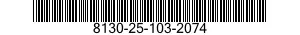 8130-25-103-2074 REEL,CABLE 8130251032074 251032074