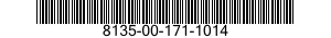 8135-00-171-1014 BARRIER MATERIAL,WATERPROOFED,FLEXIBLE 8135001711014 001711014