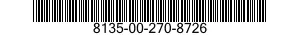 8135-00-270-8726 TAPE,GUMMED 8135002708726 002708726