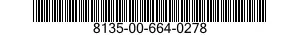 8135-00-664-0278 CUSHIONING MATERIAL,PACKAGING 8135006640278 006640278
