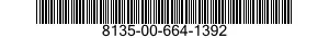 8135-00-664-1392  8135006641392 006641392