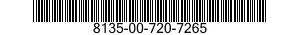 8135-00-720-7265  8135007207265 007207265