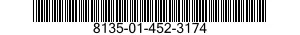 8135-01-452-3174 CUSHIONING MATERIAL,PACKAGING 8135014523174 014523174