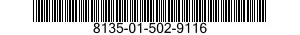 8135-01-502-9116 CUSHION,SHIPPING AND STORAGE CONTAINER 8135015029116 015029116