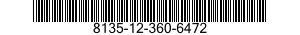 8135-12-360-6472 INSERT,SHIPPING BOX 8135123606472 123606472