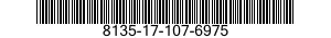 8135-17-107-6975 BARRIER MATERIAL,WATERPROOFED,FLEXIBLE 8135171076975 171076975