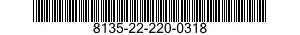 8135-22-220-0318  8135222200318 222200318