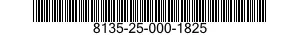 8135-25-000-1825 TAPE,GUMMED 8135250001825 250001825