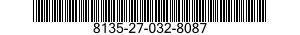 8135-27-032-8087 TAPE,GUMMED 8135270328087 270328087