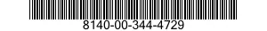 8140-00-344-4729  8140003444729 003444729