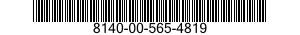 8140-00-565-4819  8140005654819 005654819