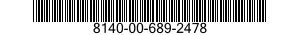 8140-00-689-2478  8140006892478 006892478