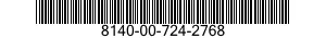 8140-00-724-2768  8140007242768 007242768