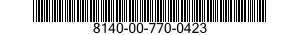 8140-00-770-0423  8140007700423 007700423