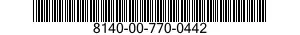 8140-00-770-0442  8140007700442 007700442