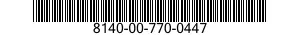 8140-00-770-0447  8140007700447 007700447