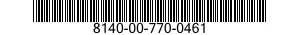 8140-00-770-0461  8140007700461 007700461