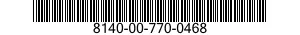 8140-00-770-0468  8140007700468 007700468