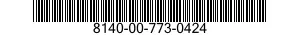 8140-00-773-0424  8140007730424 007730424