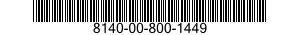8140-00-800-1449  8140008001449 008001449