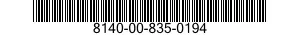 8140-00-835-0194  8140008350194 008350194