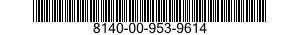 8140-00-953-9614 PAD,CUSHIONING 8140009539614 009539614