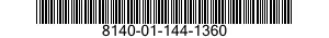 8140-01-144-1360 CUSHION,CONTAINER,ROCKET MOTOR SECTION 8140011441360 011441360