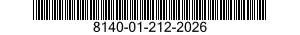 8140-01-212-2026 BOX,AMMUNITION 8140012122026 012122026