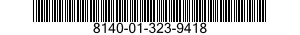 8140-01-323-9418 PAD,CUSHIONING 8140013239418 013239418