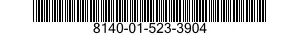 8140-01-523-3904 SHIPPING AND STORAGE CONTAINER,MUNITIONS 8140015233904 015233904