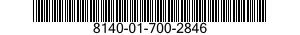 8140-01-700-2846 PAD,CUSHIONING 8140017002846 017002846