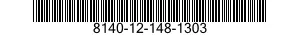 8140-12-148-1303 SHIPPING AND STORAGE CONTAINER,TORPEDO 8140121481303 121481303