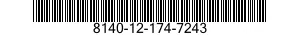 8140-12-174-7243 BOX,AMMUNITION 8140121747243 121747243