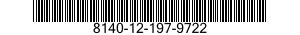 8140-12-197-9722 INSEAT,AMMUNITION PACKAGE 8140121979722 121979722