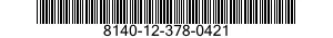 8140-12-378-0421 INSEAT,AMMUNITION PACKAGE 8140123780421 123780421