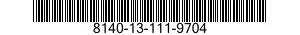 8140-13-111-9704 BOX,AMMUNITION 8140131119704 131119704