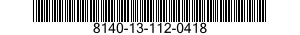 8140-13-112-0418  8140131120418 131120418
