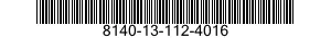 8140-13-112-4016 BOX,AMMUNITION 8140131124016 131124016