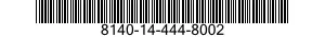8140-14-444-8002 SHIPPING AND STORAGE CONTAINER,GUIDED MISSILE COMPONENTS 8140144448002 144448002