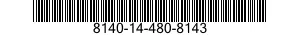 8140-14-480-8143 SHIPPING AND STORAGE CONTAINER,GUIDED MISSILE 8140144808143 144808143