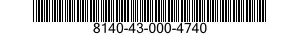 8140-43-000-4740 BOX,AMMUNITION 8140430004740 430004740