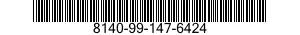 8140-99-147-6424 SHIPPING AND STORAGE CONTAINER,MUNITIONS 8140991476424 991476424