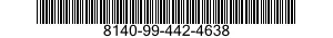 8140-99-442-4638 SHIPPING AND STORAGE CONTAINER,MUNITIONS 8140994424638 994424638