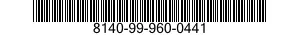 8140-99-960-0441  8140999600441 999600441